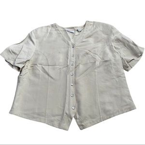 Lord & Taylor khaki two piece set